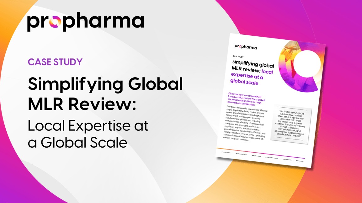 Advertising & Promotional Review - ProPharma