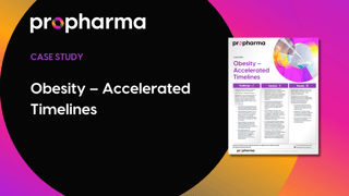 Obesity – Accelerated Timelines - ProPharma