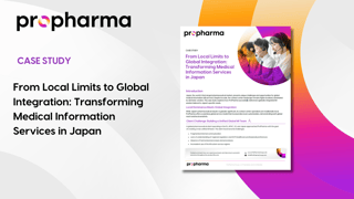 From Local Limits to Global Integration: Transforming Medical Information Services in Japan - ProPharma