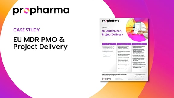 Thumbnail Image for EU Medical Device Regulation PMO and Project Delivery 