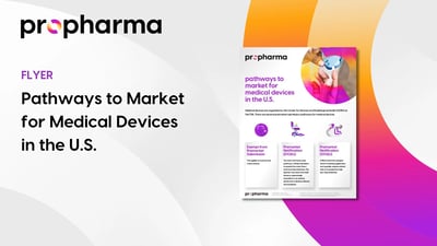 Pathways to market for medical devices in the U.S.