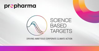 ProPharma Sets the Gold Standard in Sustainability with SBTi-Approved Net-Zero Targets
