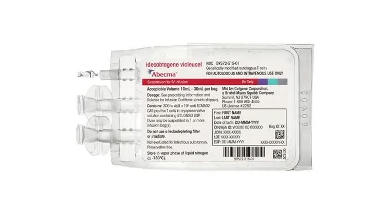 Abecma infusion bag.