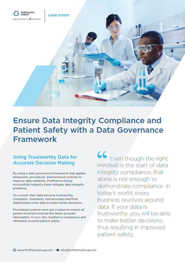 Ensure Data Integrity Compliance to Prevent Audit Findings