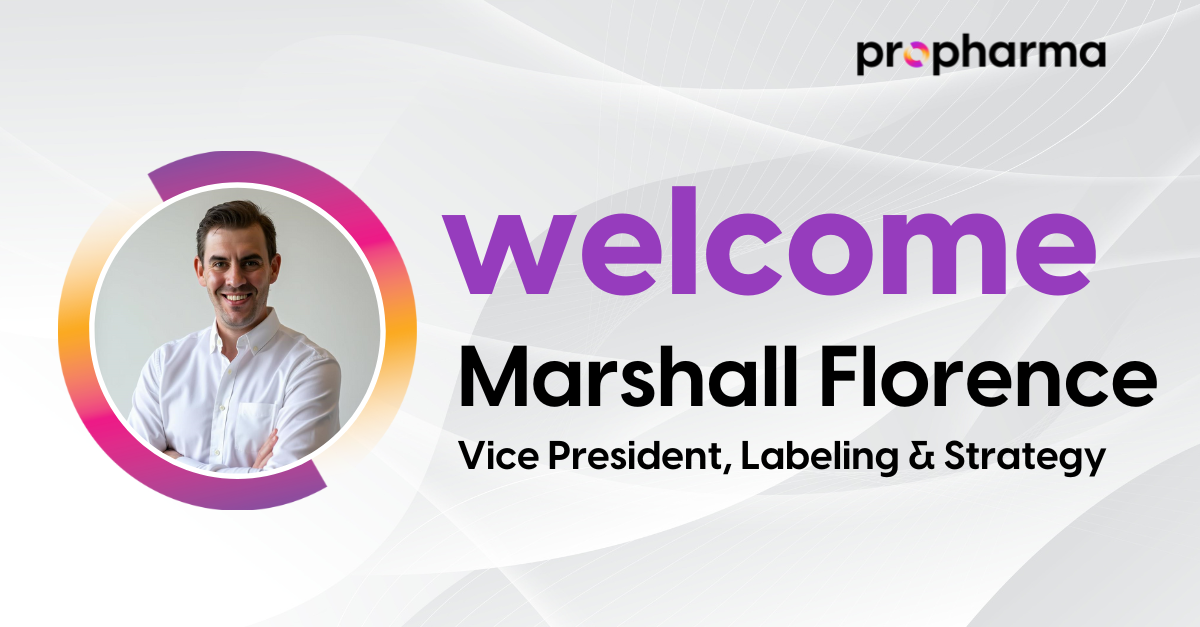 ProPharma Appoints Marshall Florence, Former FDA Labeling Expert, as Vice President, Labeling & Strategy to Advance Strategic Labeling & Promotional Review