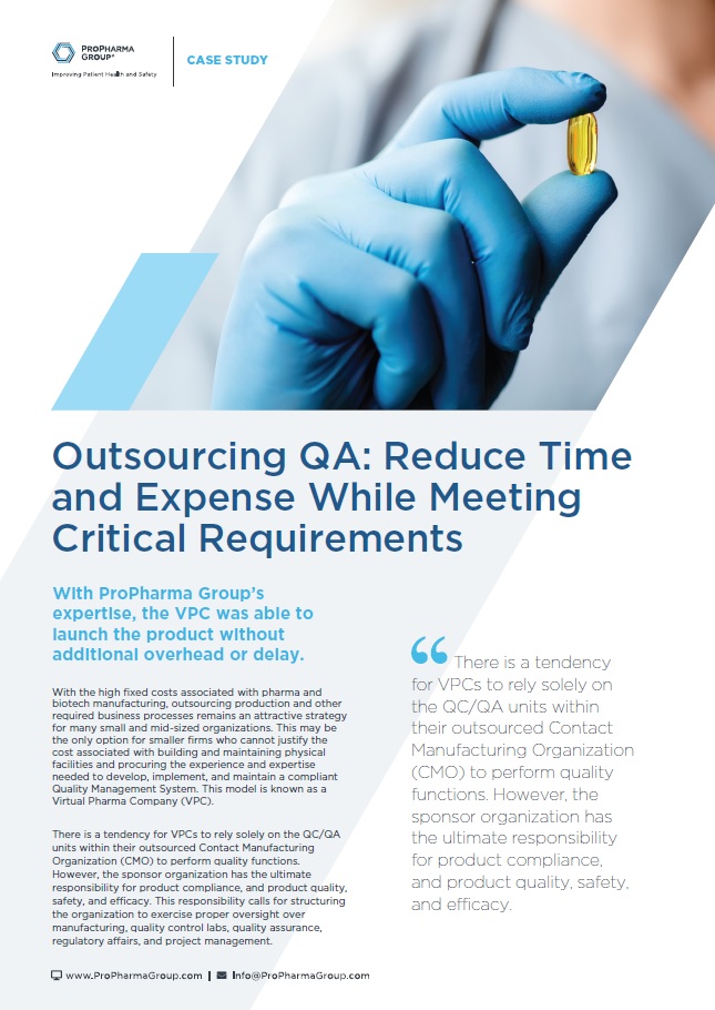   Outsourcing QA - Reduce Time and Expense While Meeting Critical Requirements Image