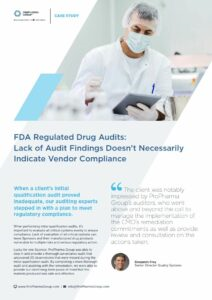 Lack of FDA Audit Findings Doesn’t Necessarily Indicate Vendor Compliance Image