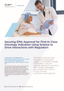 Using Science to Achieve EMA Approval for a First-in-Class Indication Image