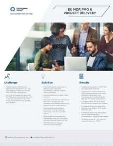 EU Medical Device Regulation PMO and Project Delivery Image
