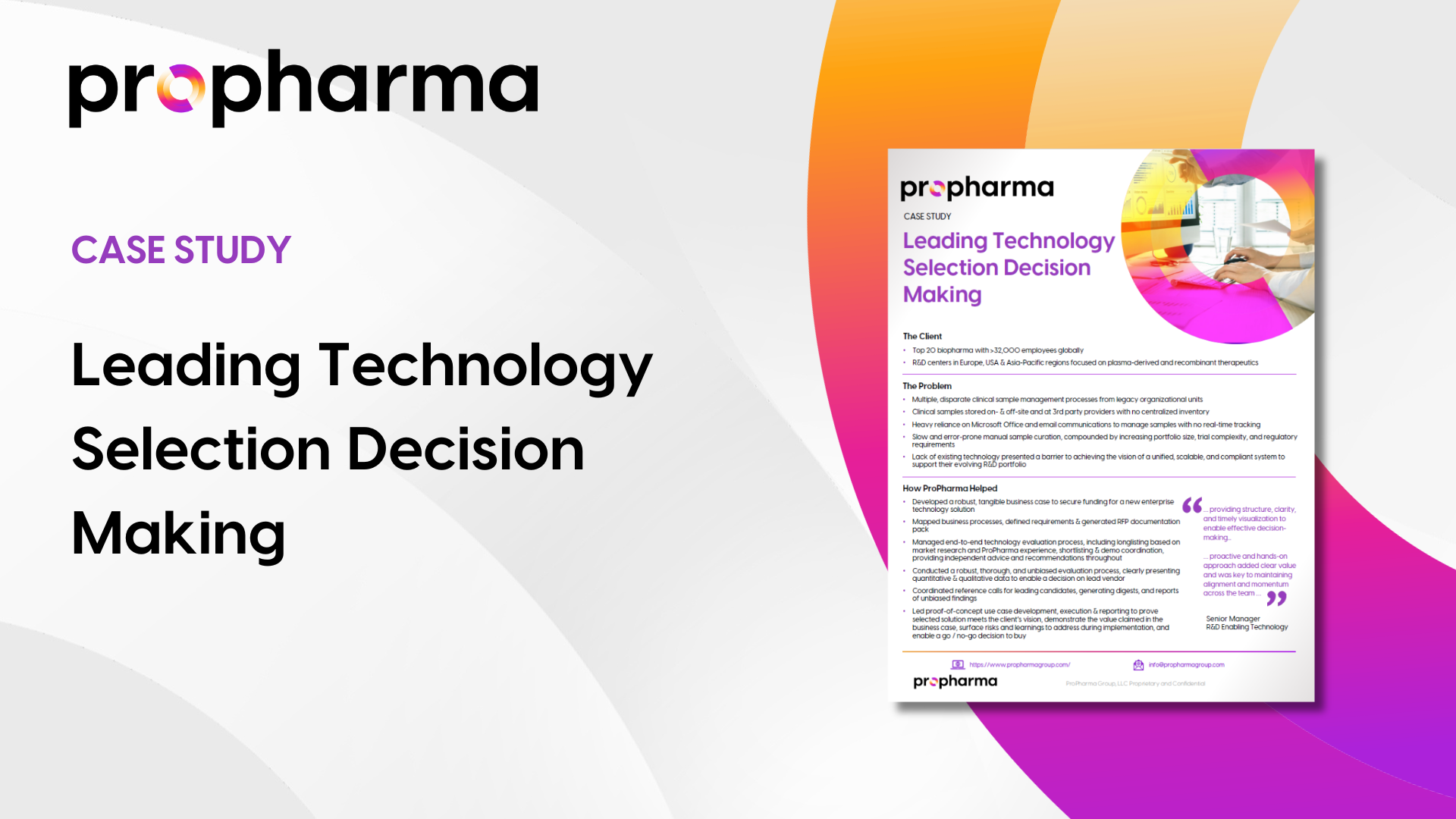 Leading Technology Selection Decision Making Image