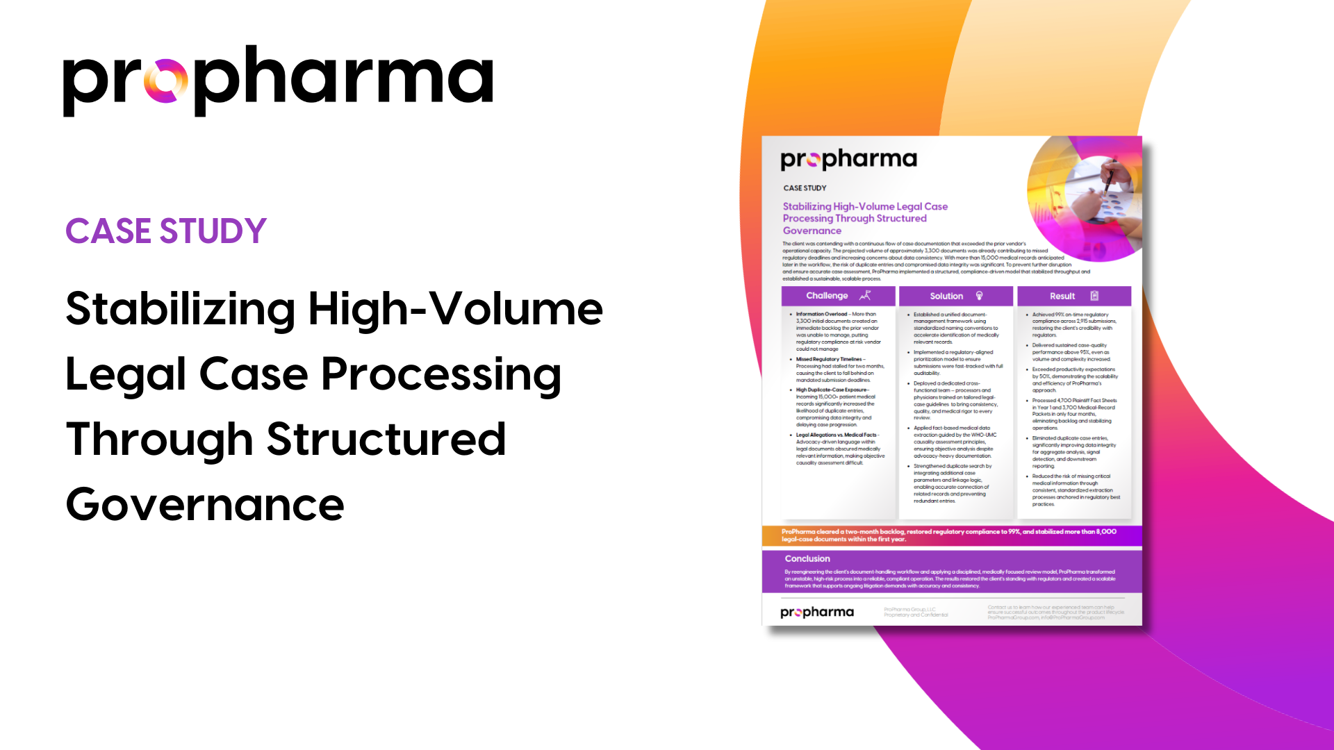Stabilizing High-Volume Legal Case Processing Through Structured Governance Image