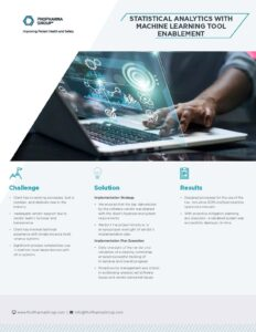 Statistical Analytics with Machine Learning Tool Enablement Image