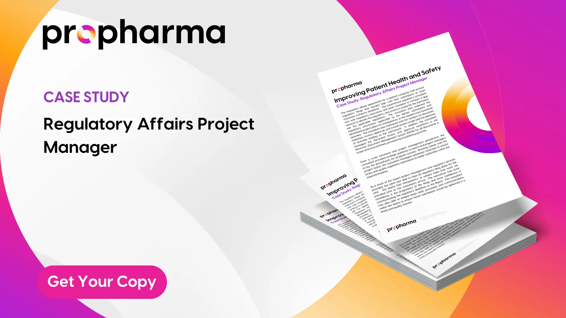Regulatory Affairs Project Manager Case Study