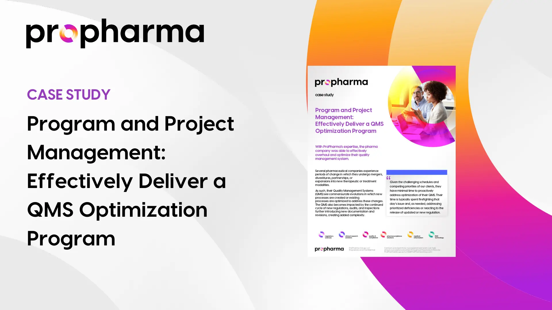 Statistical Analytics with Machine Learning Tool Enablement - ProPharma