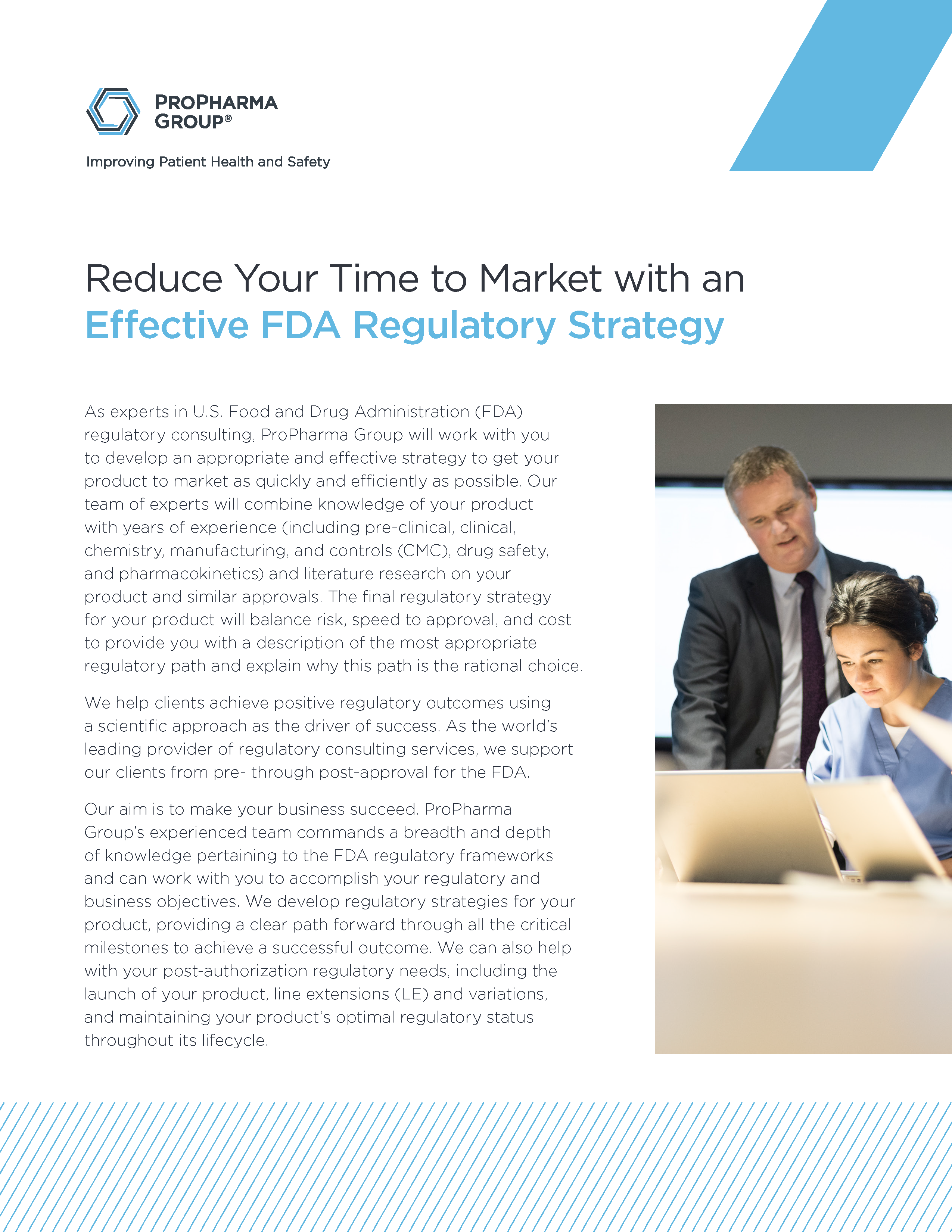 FDA Consulting: Regulatory Strategy Expertise - ProPharma