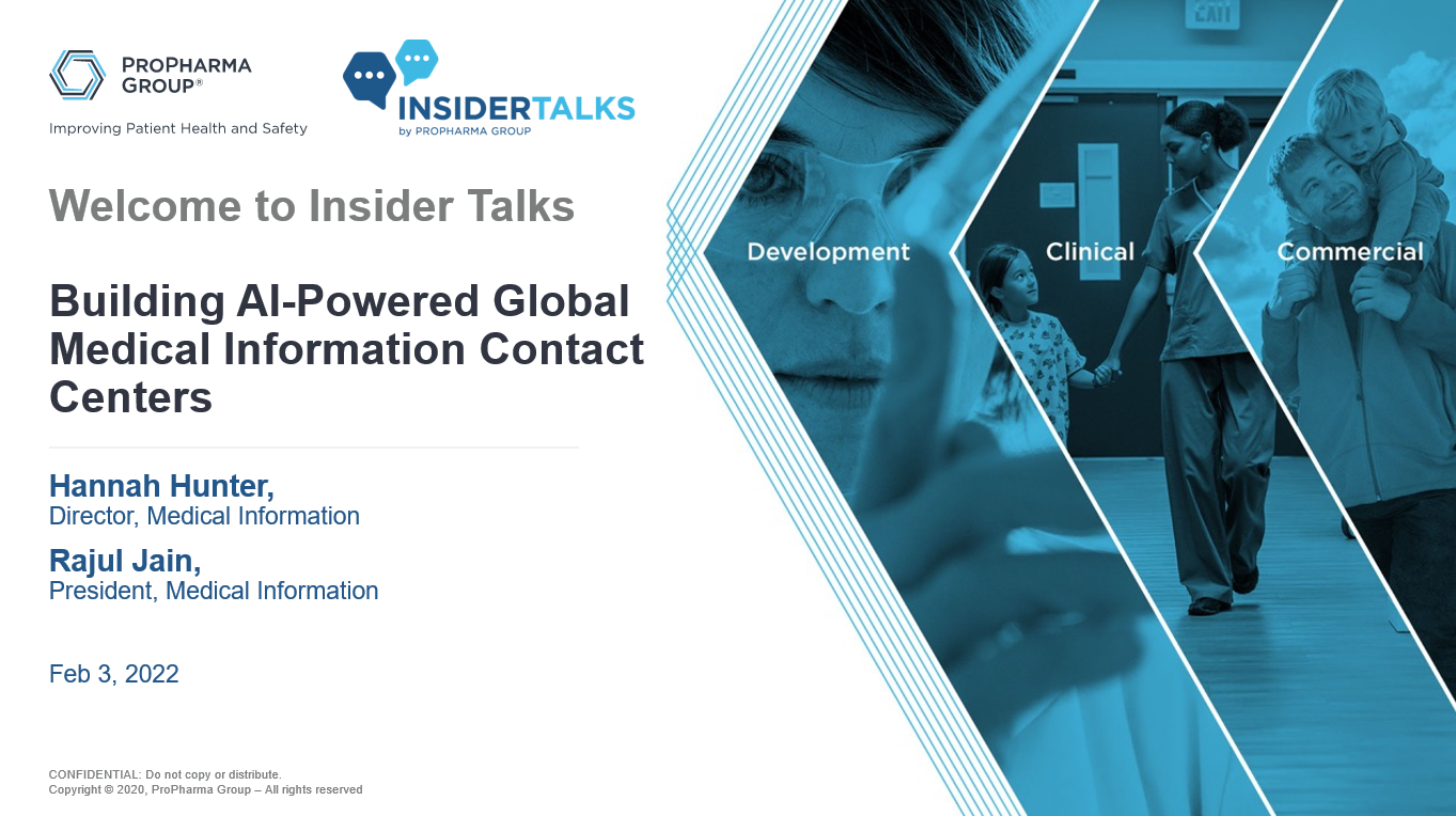 AI-Powered Medical Information Contact Centers: Key Considerations for a Scalable & Global Medical Information Capability
