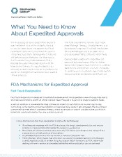 What You Need to Know About Regulatory Programs for Expedited Approval