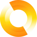 Medical information flywheel icon.