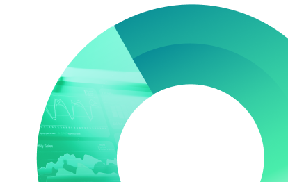 Research and development technology flywheel heading mobile logo.