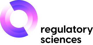 Regulatory sciences floating logo.