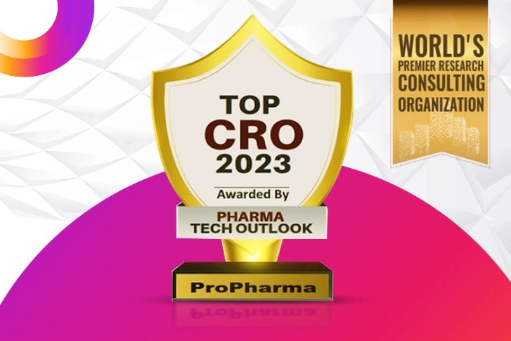 ProPharma Recognized by PharmaTech Outlook as the World’s Premier Research Consulting Organization